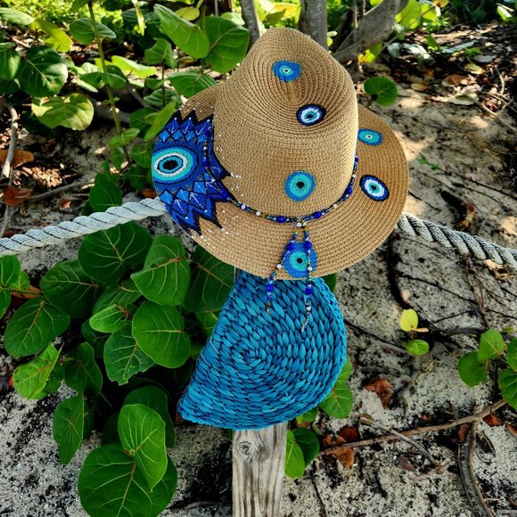 Mandala Hat Turkish Eye main image 11